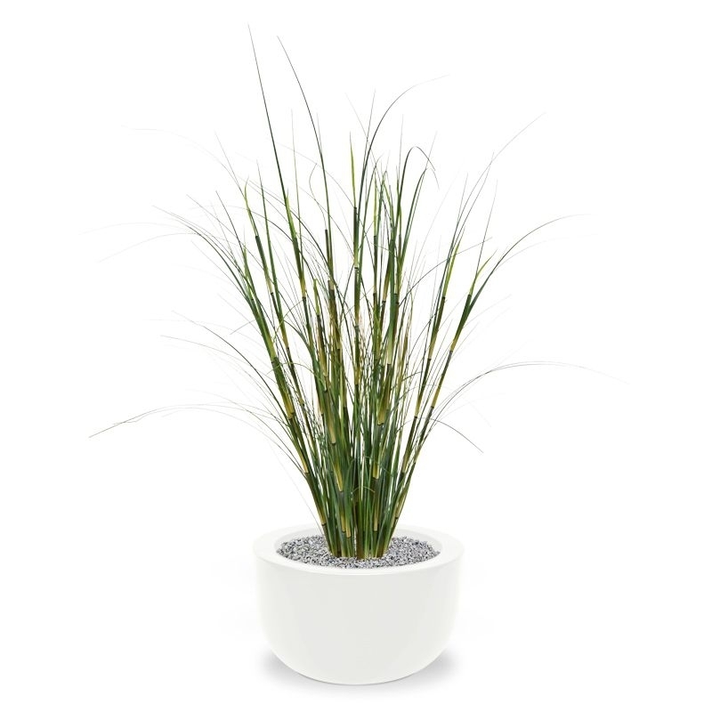 Pianta artificiale di erba ornamentale di bambù 80cm