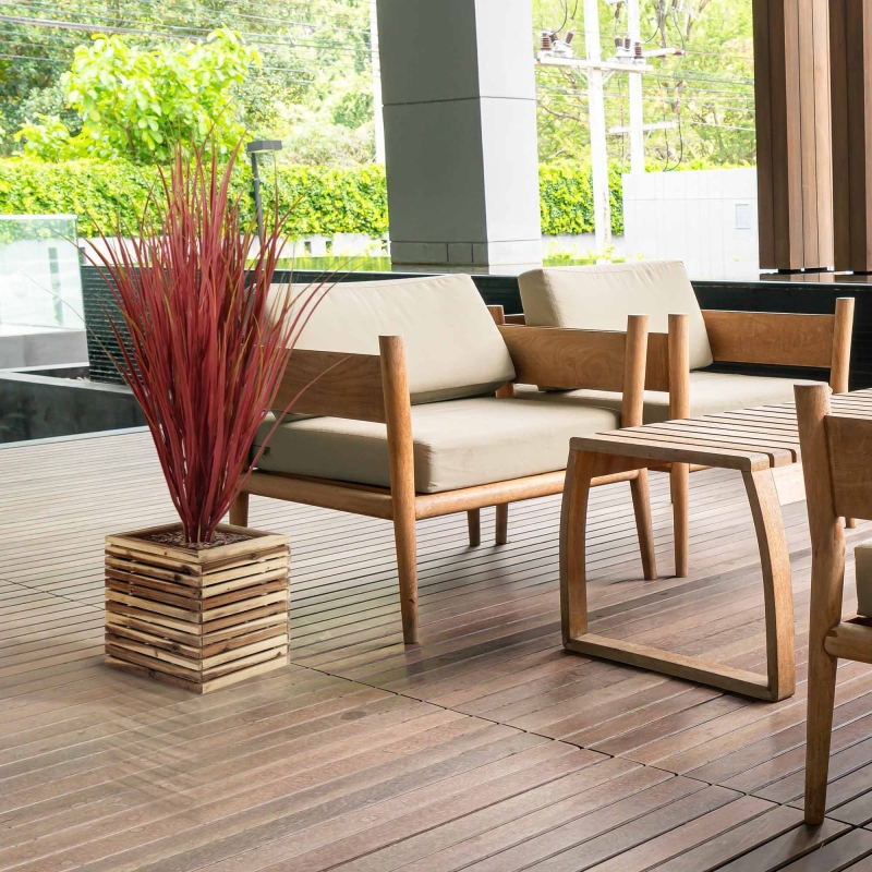Canneto artificiale Deluxe 95 cm UV Borgogna