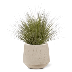 Pianta d'erba artificiale 70 cm verde scuro