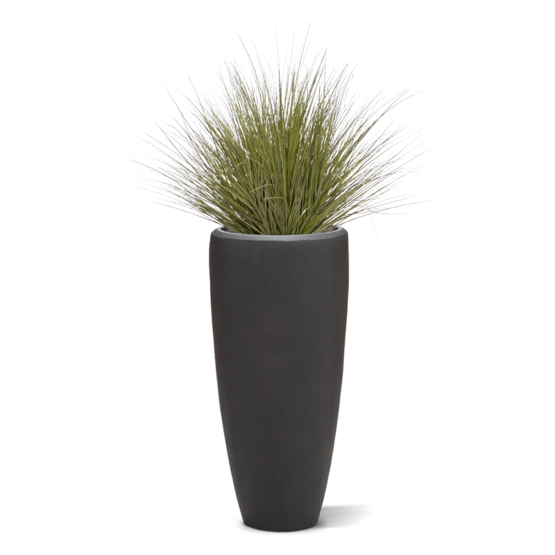 Pianta d'erba artificiale 70 cm verde scuro