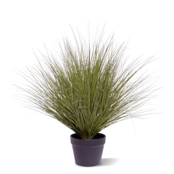 Pianta d'erba artificiale 70 cm verde scuro