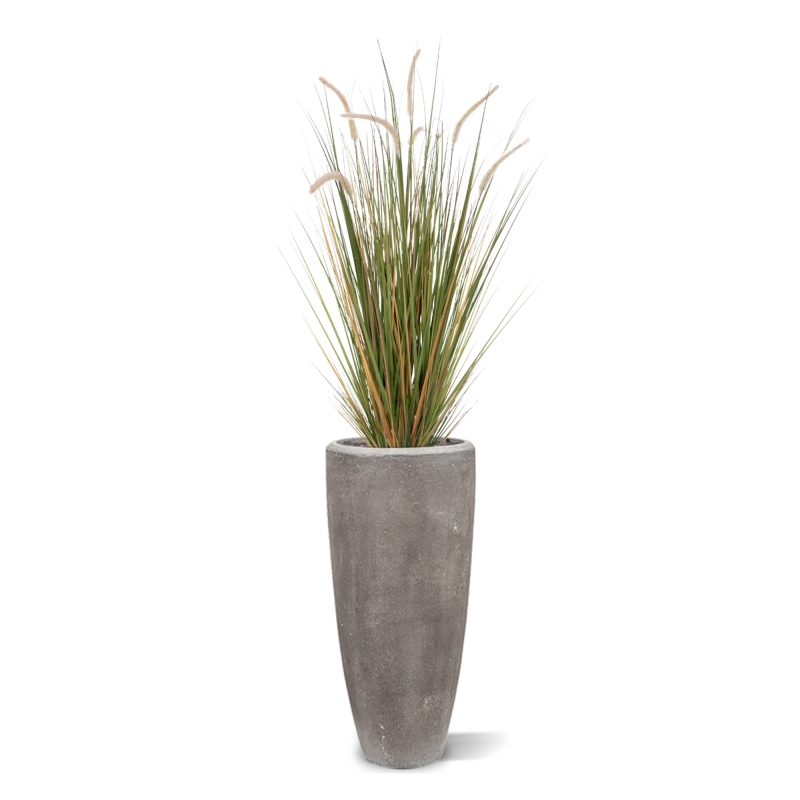Pianta d'erba artificiale Pennisetum 100cm