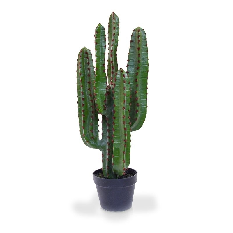 Cactus artificiale Euphorbia 70 cm