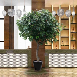 Albero di quercia artificiale gigante Deluxe 300 cm