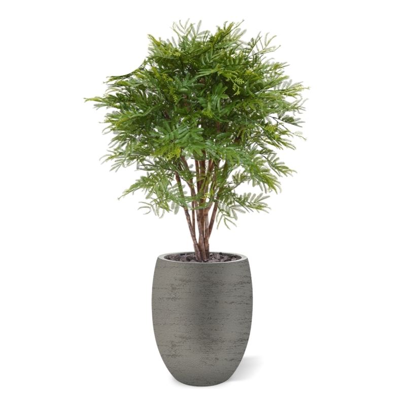 Pianta artificiale di mimosa 110 cm - resistente ai raggi UV
