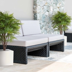 Pianta artificiale di mimosa 110 cm - resistente ai raggi UV