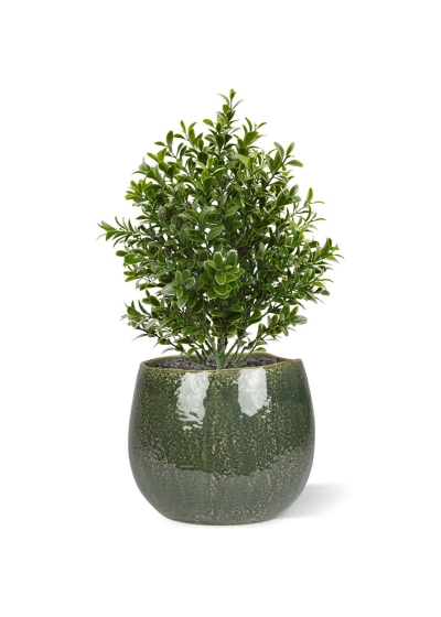 Bouquet artificiale di bosso 30 cm UV