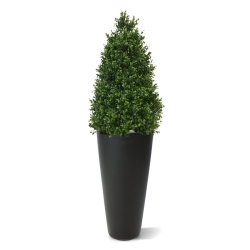 Pianta artificiale a torre di Buxus 110 cm - resistente ai raggi UV
