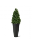 Pianta artificiale a torre di Buxus 110 cm - resistente ai raggi UV