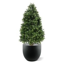 Pianta artificiale a torre di Buxus 110 cm - resistente ai raggi UV