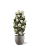 Geranio artificiale a colonna 120cm UV Crema