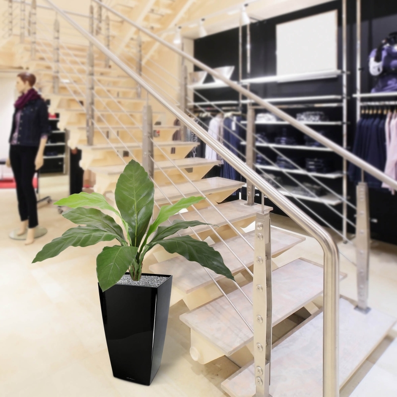 Anthurium Jungle King pianta artificiale 60 cm