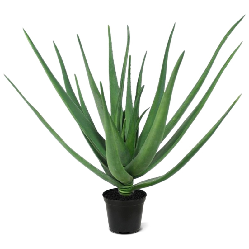 Pianta artificiale Aloe deluxe 60 cm