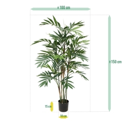 Palma artificiale Chamaedorea deluxe 150 m