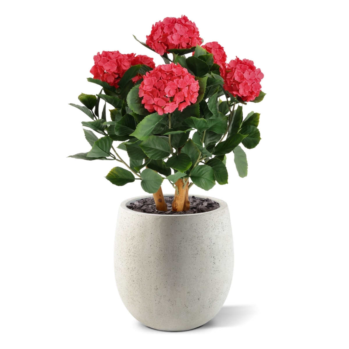 Ortensia Artificiale UV Deluxe 65cm Cerise