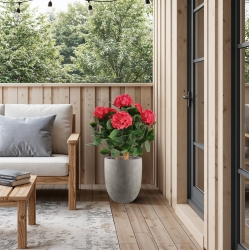 Ortensia Artificiale UV Deluxe 65cm Cerise