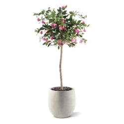 Albero Fucsia su tronco Artificiale 120cm Viola