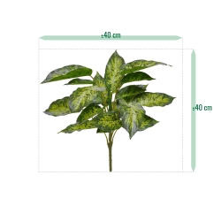 Aglaonema pianta artificiale 40 cm