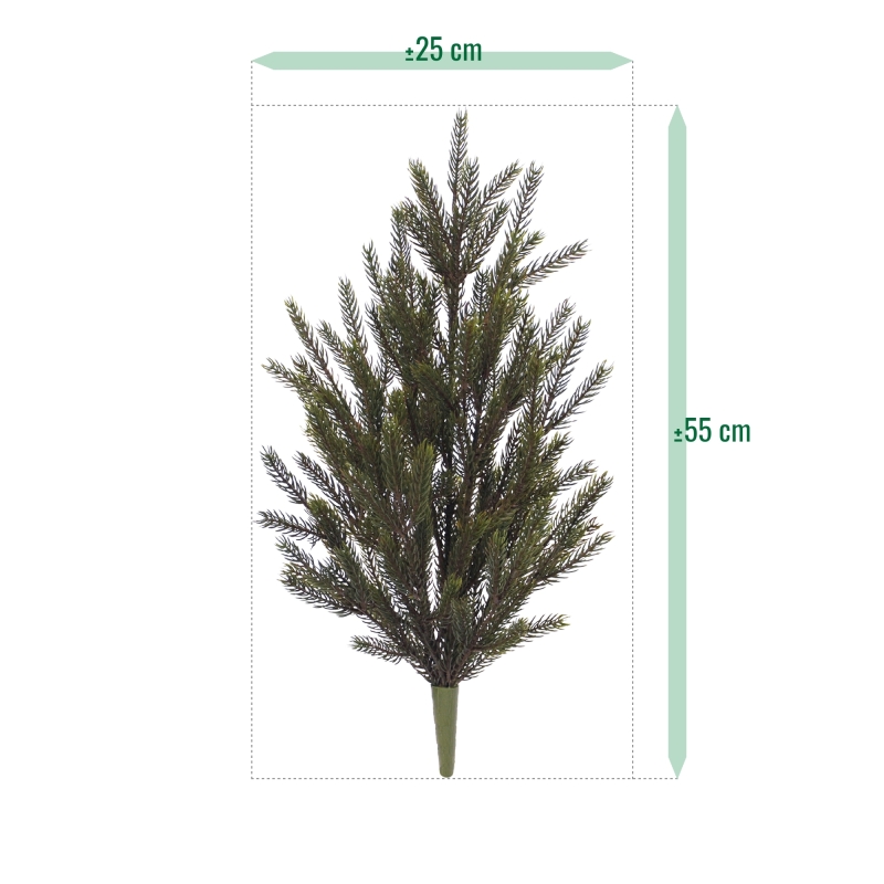 Albero di Natale artificiale in Picea 55 cm