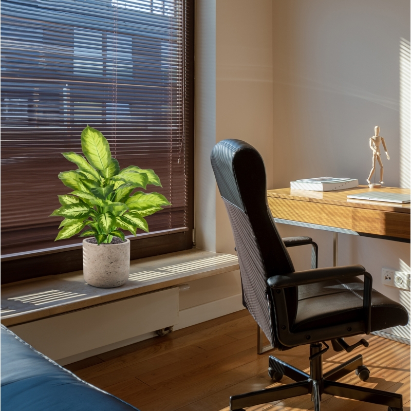 Pianta Dieffenbachia Artificiale 55cm