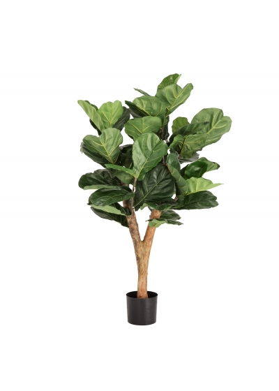 Artificiale Lyrata Deluxe Y Albero 130cm in vaso