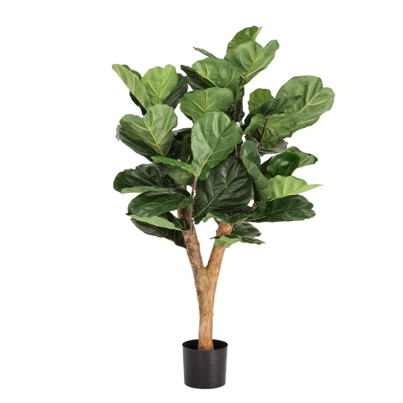 Artificiale Lyrata Deluxe Y Albero 130cm in vaso