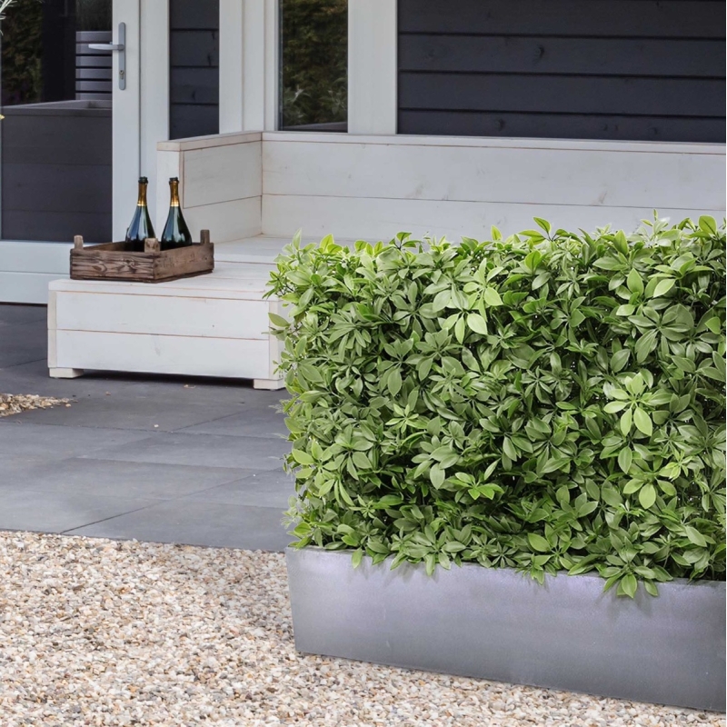 Siepe artificiale Schefflera 80x25x56cm - resistente ai raggi UV