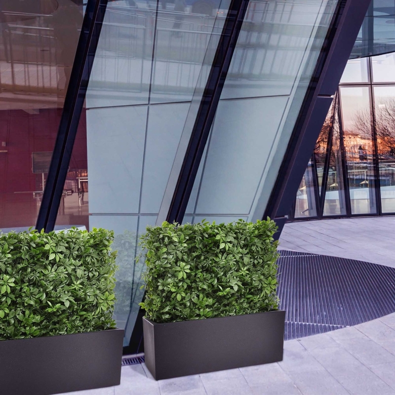 Siepe artificiale Schefflera 80x25x56cm - resistente ai raggi UV