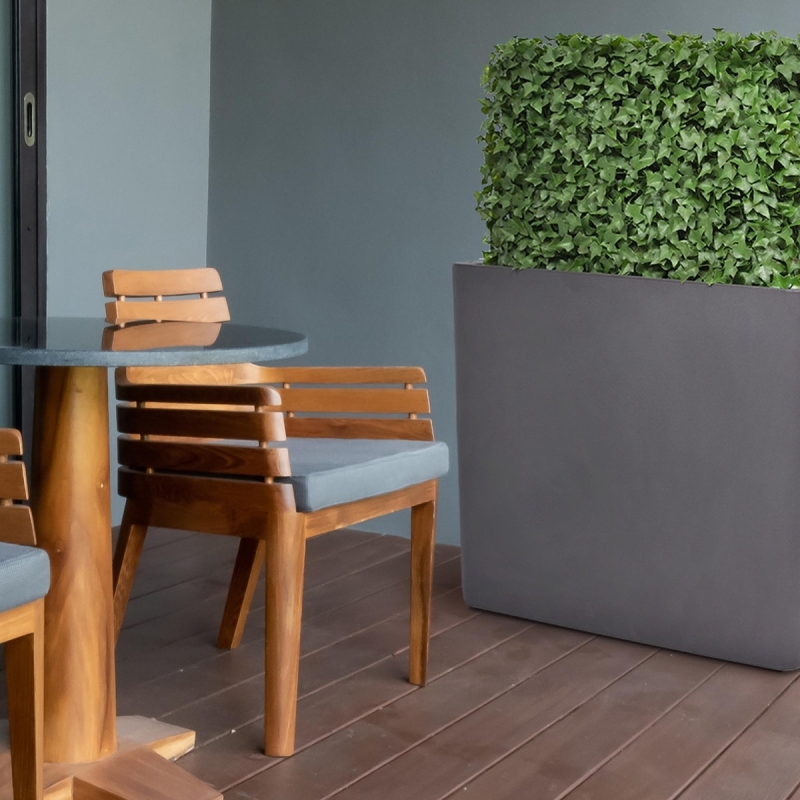 Siepe artificiale Hedera 80x25x56cm - resistente ai raggi UV