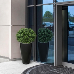 Bulbo artificiale di Buxus deluxe 70 cm - resistente ai raggi UV