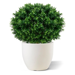 Bulbo artificiale di Buxus deluxe 70 cm - resistente ai raggi UV