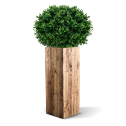 Bulbo artificiale di Buxus deluxe 70 cm - resistente ai raggi UV