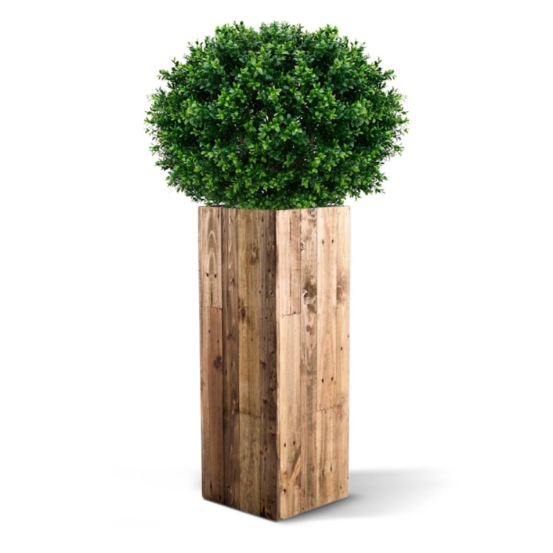 Bulbo artificiale di Buxus deluxe 70 cm - resistente ai raggi UV