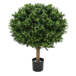 Bulbo artificiale di Buxus deluxe 70 cm - resistente ai raggi UV