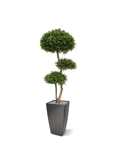 Bosso bulbo deluxe x3 pianta artificiale 140cm - resistente ai raggi UV