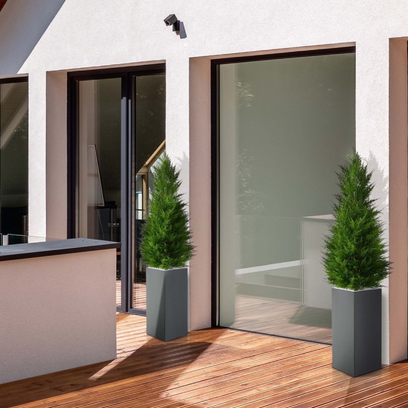 Pianta artificiale di conifera deluxe 100 cm - resistente ai raggi UV