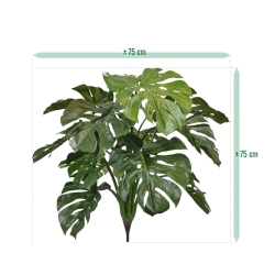 Bouquet artificiale di Monstera deluxe 75 cm