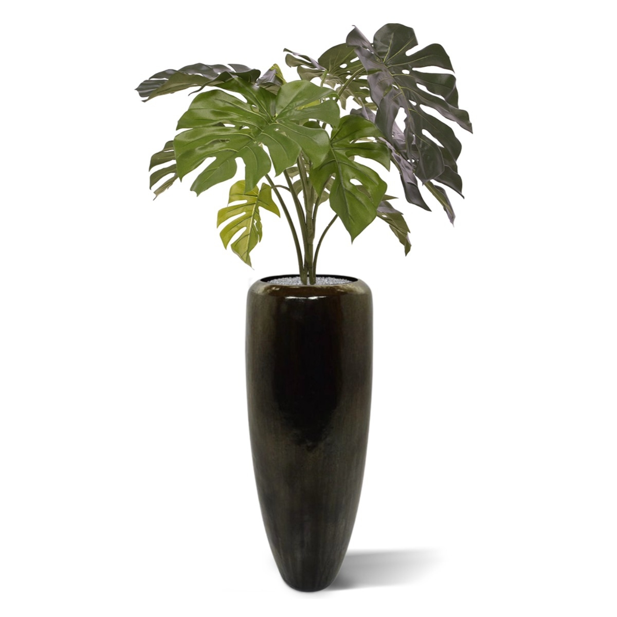 Monstera pianta artificiale 80 cm