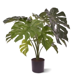 Monstera pianta artificiale 80 cm