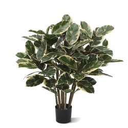 Pianta artificiale di Elastica Robusta 100 cm