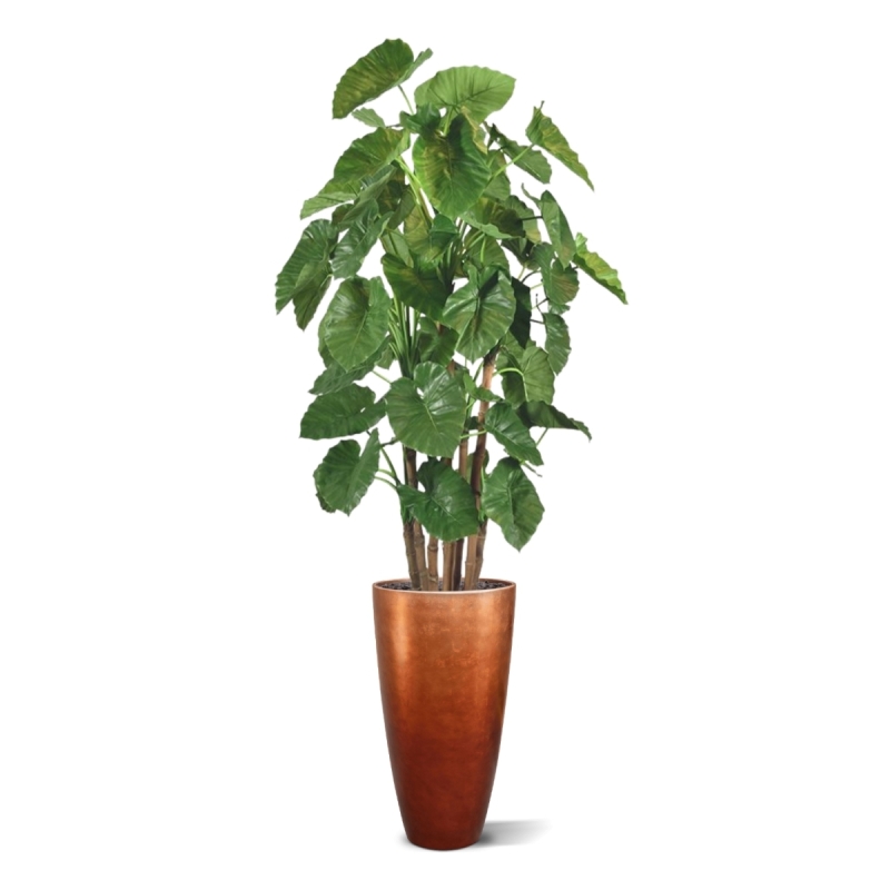 Alocasia Calidora Albero artificiale gigante deluxe 210 cm