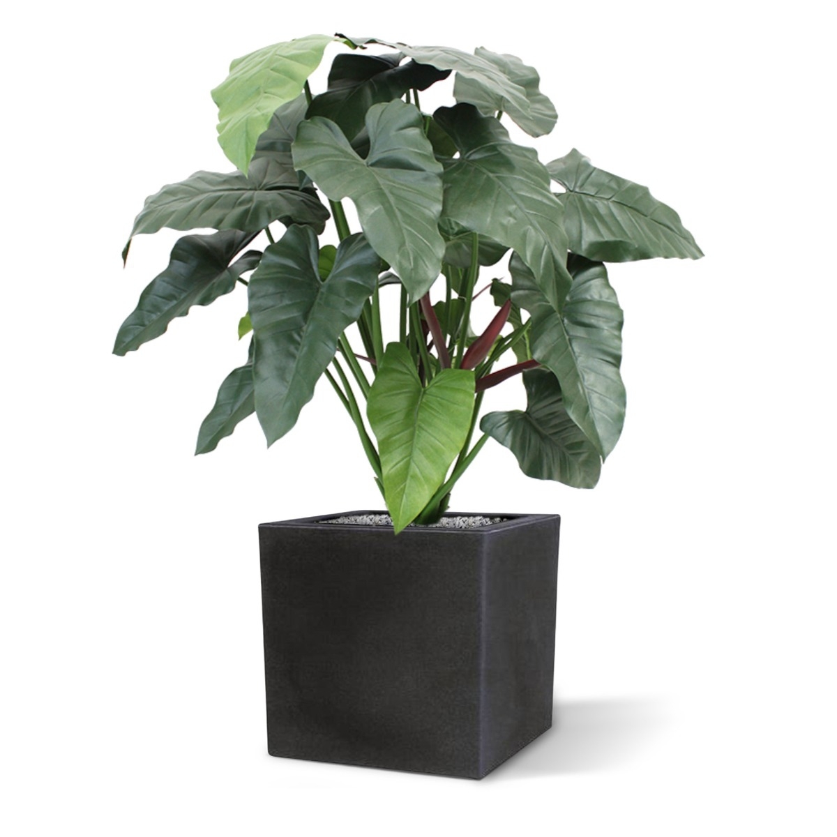 Filodendro XL pianta artificiale 120 cm