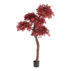 Artificiale Acero Bonsai Albero Deluxe 220cm Bordeaux