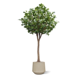 Albero artificiale di acero Deluxe XXL 375 cm su tronco