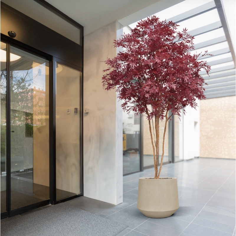 Albero Acer Giapponese Deluxe Artificiale 325cm Borgogna