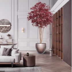 Albero Acer Giapponese Deluxe Artificiale 325cm Borgogna