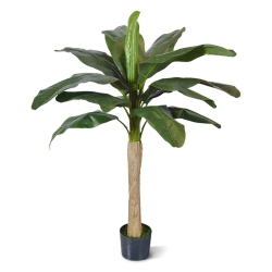 Pianta artificiale di banana promo 120cm