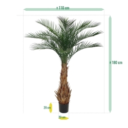 Palma artificiale Phoenix deluxe 180 cm
