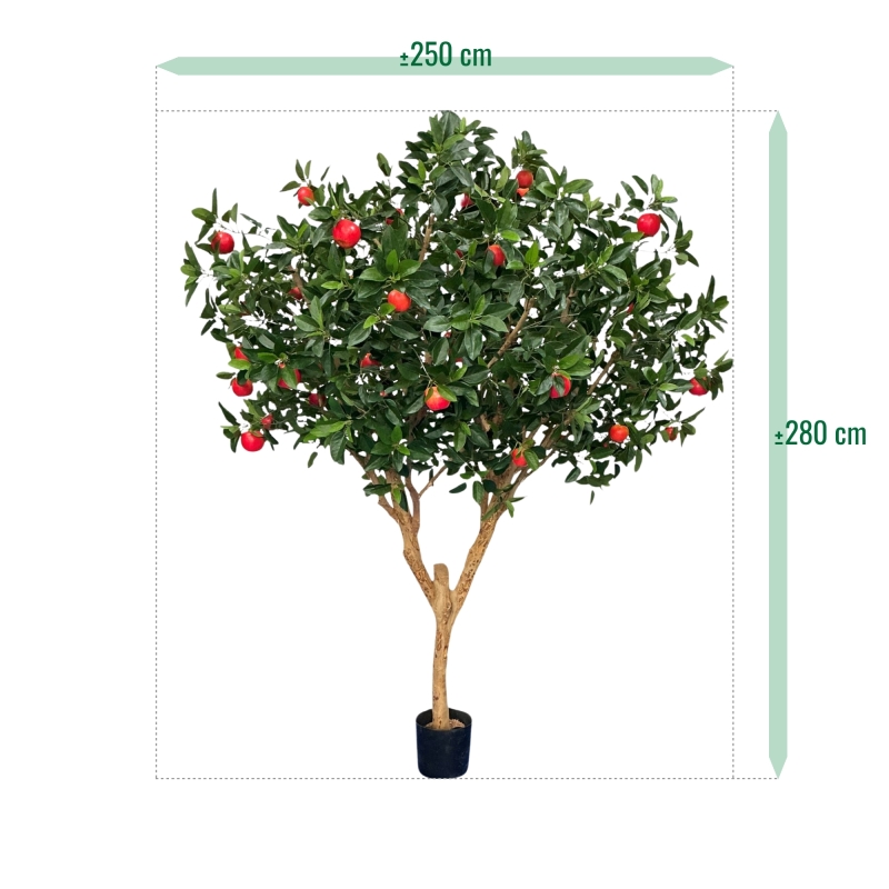 Albero artificiale di melo Deluxe XL 280 cm