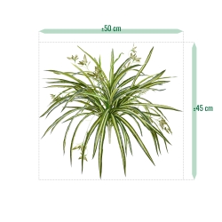 Chlorophytum RT pendente artificiale 45cm